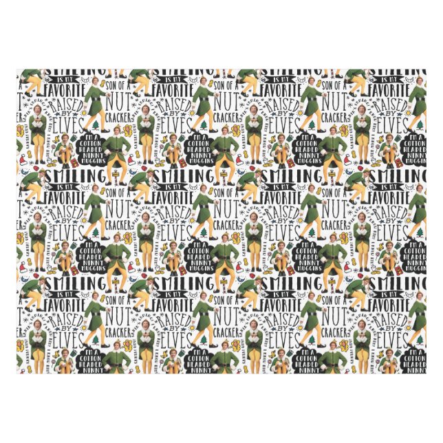 Mantel Buddy the Elf Quote Pattern (Frente (Horizontal))