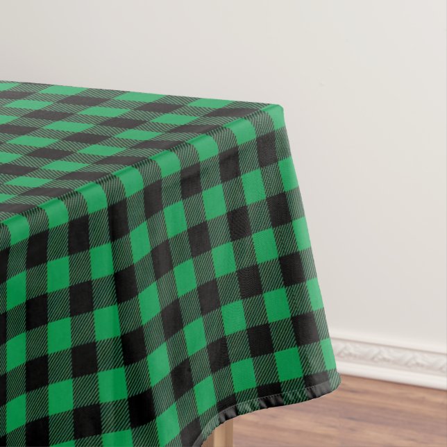 Mantel Buffalo Plaid Print (In Situ)