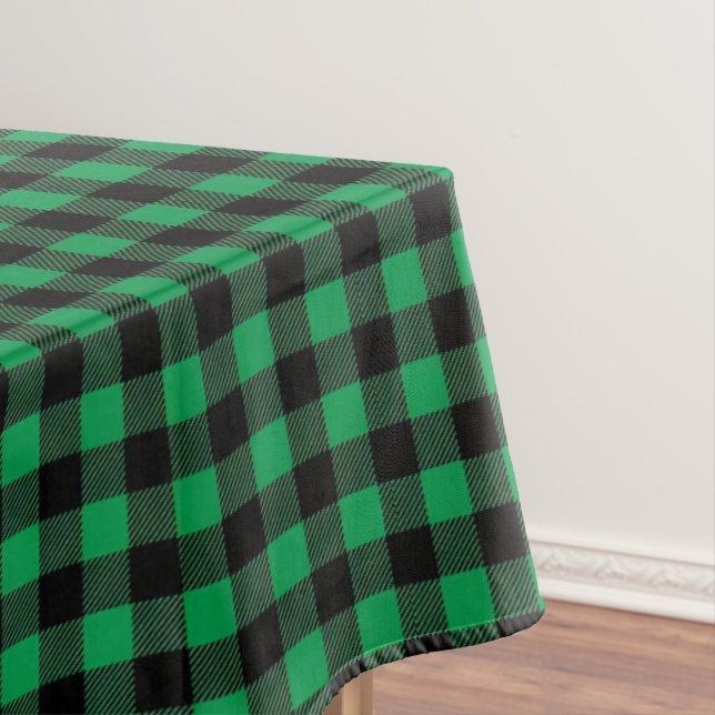 Mantel Buffalo Plaid Print (In Situ)
