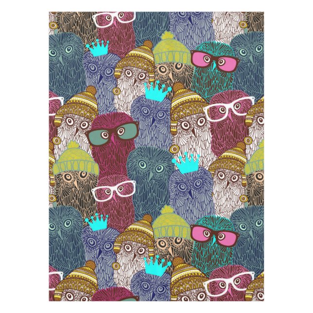 Mantel Búho en la corona (Anverso)