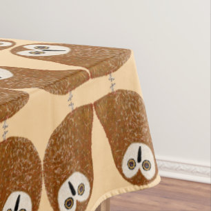 Mantel Búho norteño de sierra lindo moderno