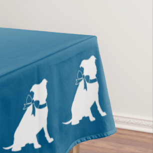 Mantel Bulldog Pit Baby Shower Blue Boy Pitbull