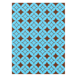 Mantel Buques azul y marrón