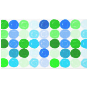 Mantel Burbujas azul y verde