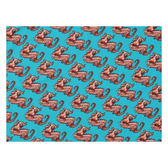 Mantel Caballo de mar bebé (Frente (Horizontal))