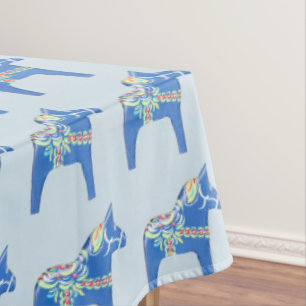 Mantel Caballos azules de Dala