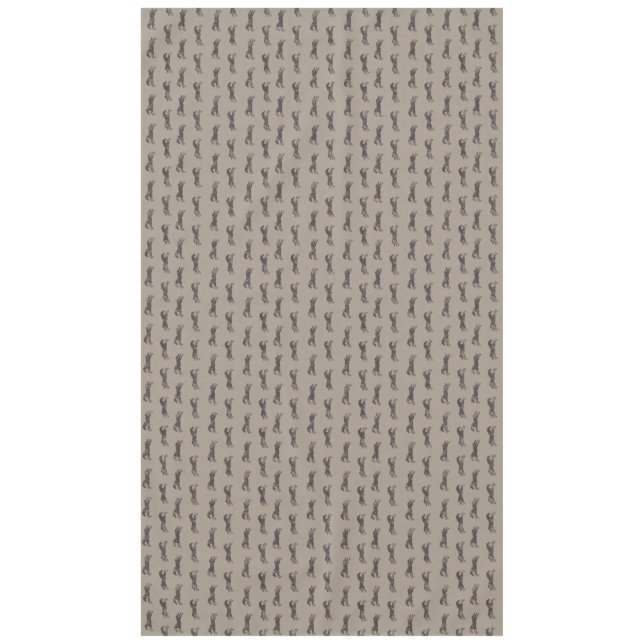 Mantel Caballos Masculinos Negros y Tan Clásicos Ecuestre (Anverso)