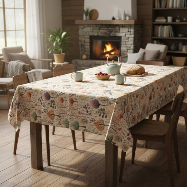 Mantel Cabaña Acogedora de Bosque Comedor Familiar (Subido por el creador)
