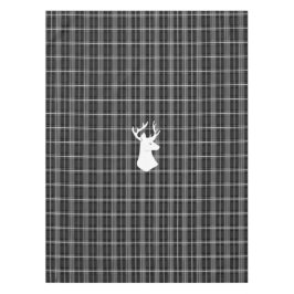 Mantel Cabezal de Stag en blanco y negro