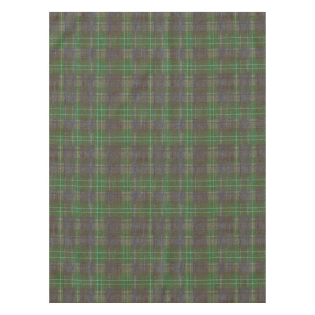 Mantel Cabin Forest Green Tartan (Anverso)