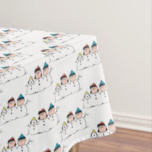 Mantel Cacahuetes   3 Persona Snowman