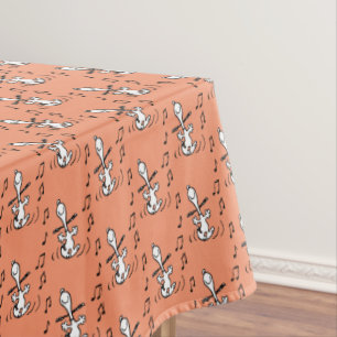 Mantel Cacahuetes   Baile Snoopy