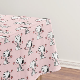 Mantel Cacahuetes   Corazones Snoopy