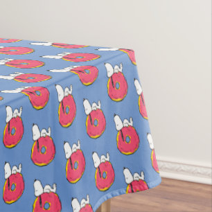 Mantel Cacahuetes   Donut rosado Snoopy
