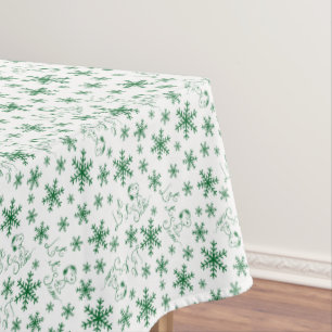 Mantel Cacahuetes   Navidades Snoopy Let It Snow Pattern