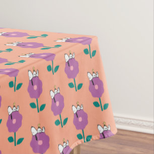 Mantel Cacahuetes   Silbato de flor de Snoopy y Woodstock