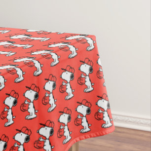 Mantel Cacahuetes   Snoopy Making the Catch
