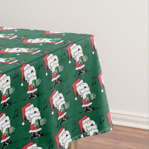 Mantel Cacahuetes   Snoopy Santa Claus Accord
