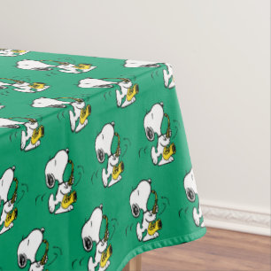 Mantel Cacahuetes   Snoopy Saxophone Player