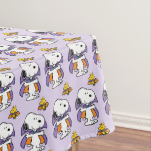 Mantel Cacahuetes Snoopy Woodstock Vampiro Halloween