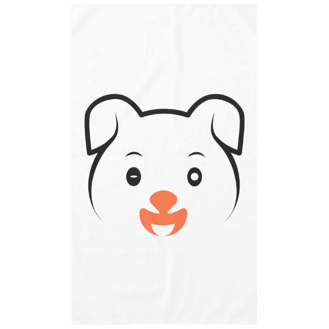 Mantel Cachorro de cachorros (Anverso)