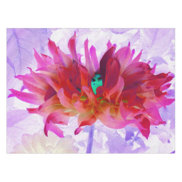 Mantel Cactus Rojo y Rosa Caliente Dahlia