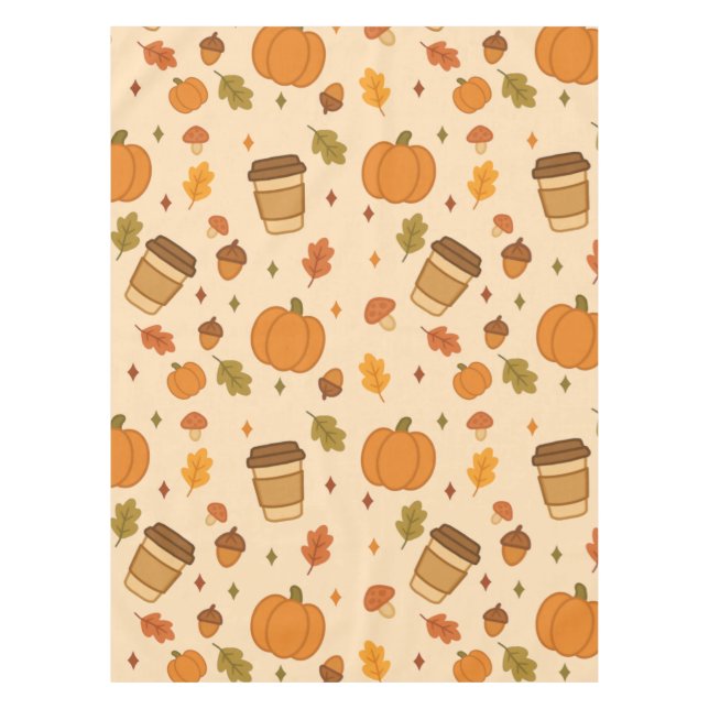 Mantel Café de Otoño (Anverso)