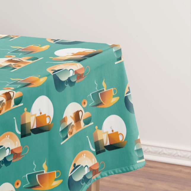 Mantel Café retro inspirado en Bauhaus (In Situ)