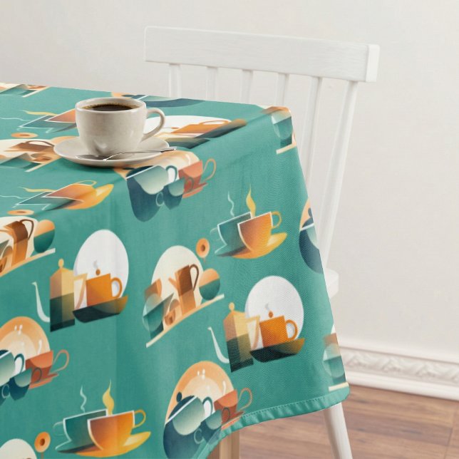 Mantel Café retro inspirado en Bauhaus (Subido por el creador)