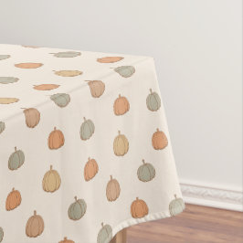 Mantel Calabaza neutra boho beige Halloween otoño silenci
