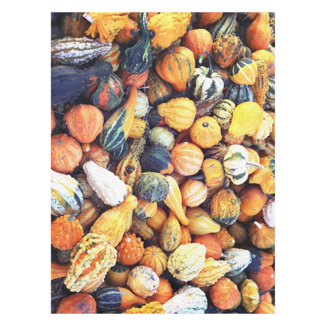 Mantel Calabazas Coloridas C (Anverso)