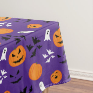 Mantel Calabazas de Halloween fantasmas murciélagos diver
