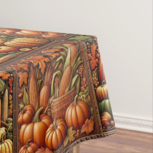 Mantel Calabazas de otoño vacaciones de Acción de Gracias