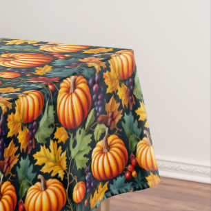 Mantel Calabazas grandes y pequeñas caídas