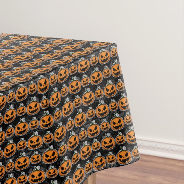 Mantel Calabazas Jack O'Lanterns Fiesta de Halloween (In Situ)