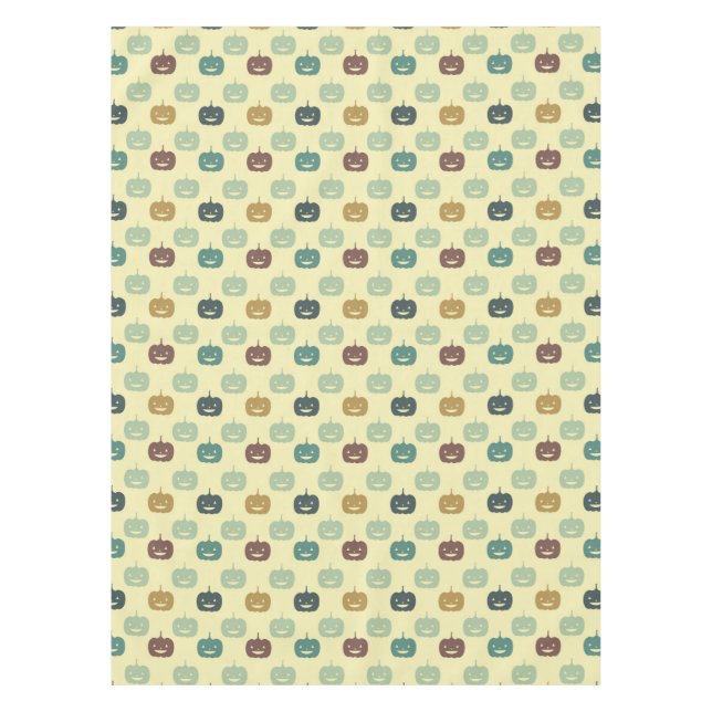 Mantel Calabazas lindas de Halloween (Anverso)
