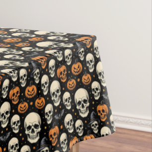 Mantel Calaveras para Halloween