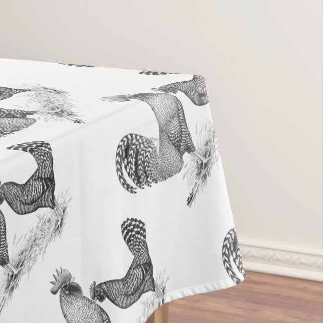 Mantel California Grey Rooster y Hen (In Situ)