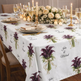 Mantel Calla Lillies Wreath Wedding Decor Newlyweds