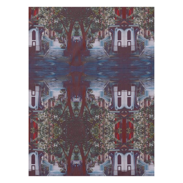 Mantel Caminata prístina en la calle 19 (Anverso)