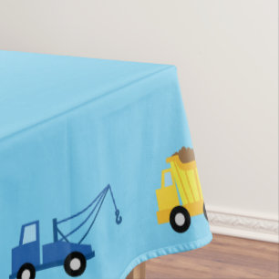 Mantel Camiones Camiones Cuto Primer Tema Fiesta Cumplea