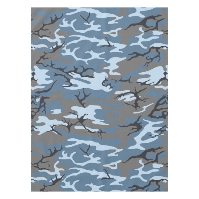 Mantel Camo azul (Anverso)