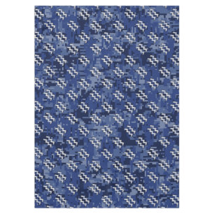 Mantel Camo digital azul de la marina de Rótulo Zodiac Si