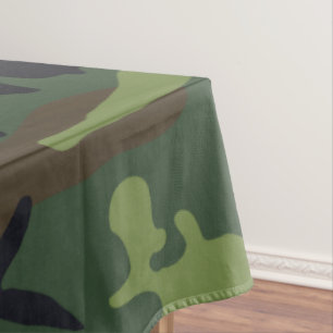 Mantel Camo militar de la Selva Verde