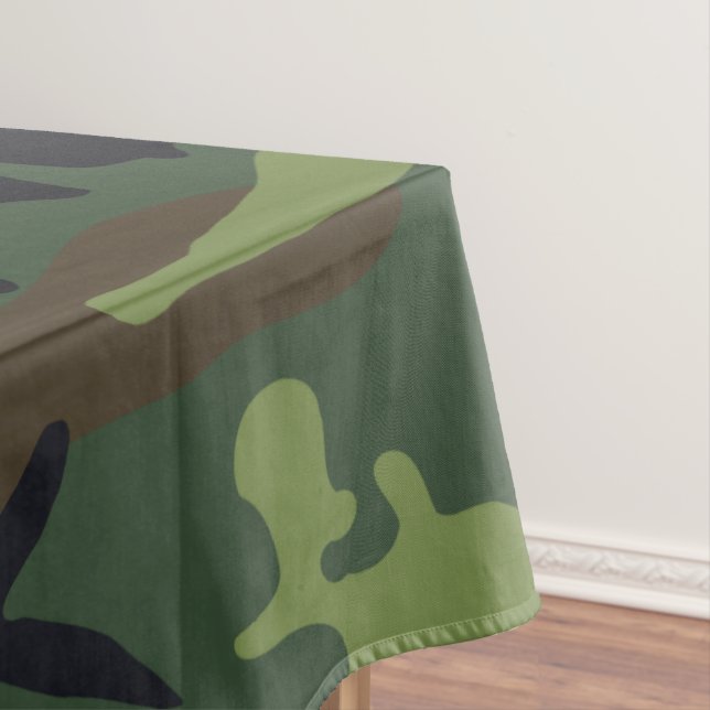 Mantel Camo militar de la Selva Verde (In Situ)