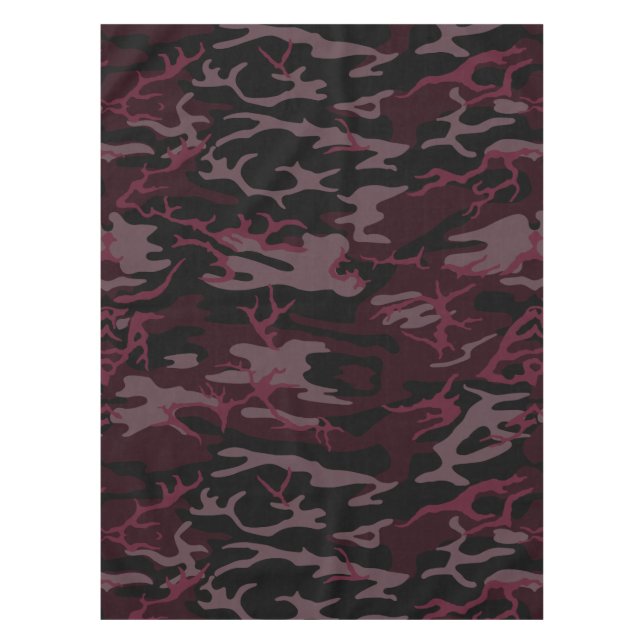 Mantel Camo rojo oscuro (Anverso)