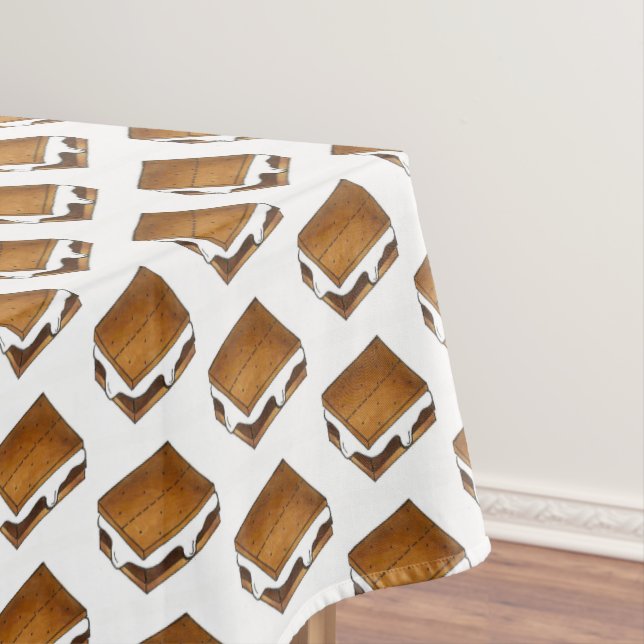 Mantel Campfire S'mores Chocolate Marshmallow Smore (In Situ)