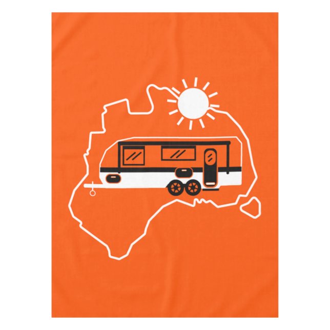 Mantel Camping de caravana australiana (Anverso)