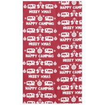 Camping de caravanas felices Navidades