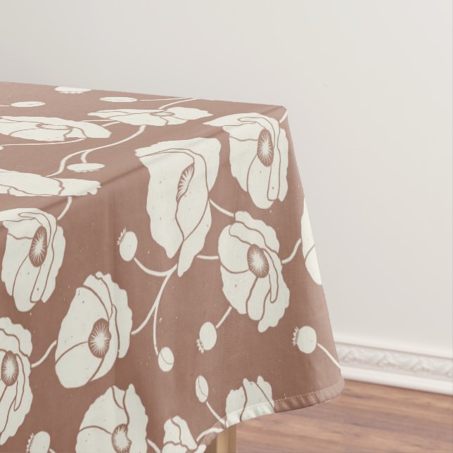 Mantel Campo de crema de cachorros en marrón (In Situ)